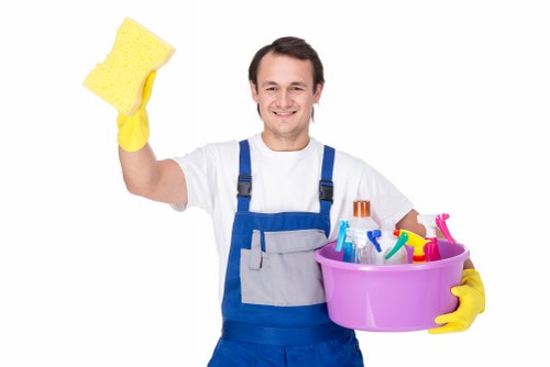 Detailed post-construction cleaning for offices and commercial units in W1