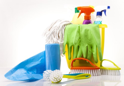 Reviewing a cleaning complaint with service records