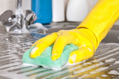 Staff training in safe cleaning methods for W1 properties