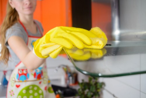 Detailed cleaning service in a stylish W1 office