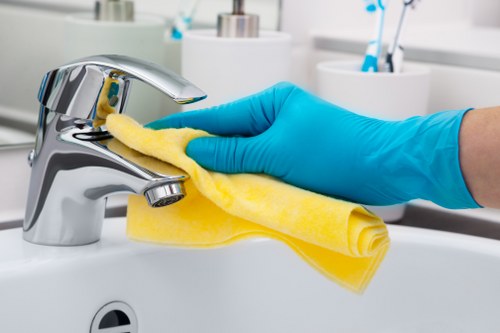 Local stain treatment process for fabrics and soft furnishings